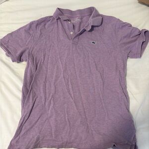 Vineyard Vines Men's Lavender Polo Shirt